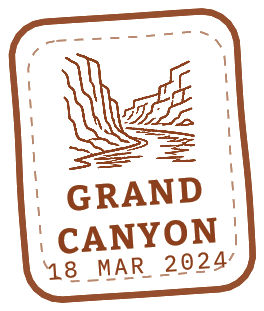 Grand Canyon National Park stamp
