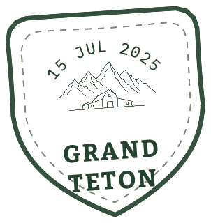 Grand Teton National Park stamp